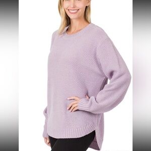 [Zenana] Dusty Lavender Lush Sweater - Size Medium NWOT